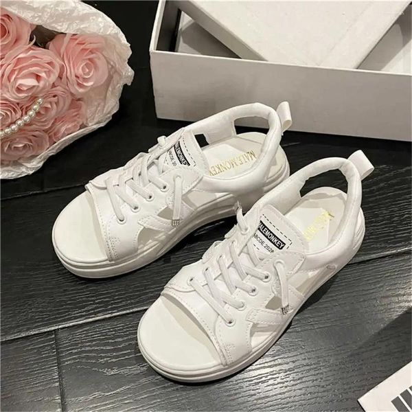 Zapatillas primavera sandalias platlaform para adolescentes blancos chicas mujer zapatillas zapatillas deportivas