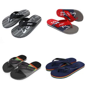 slippers lente zomer rood zwart roze groen geel blauw bruin heren lage top ademende zachte zool schoenen platte heren gai-1235