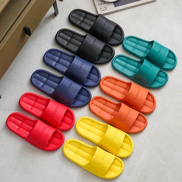 Zapatillas Verano Hogar Hombres Mujeres Antideslizante Baño Calzado Niños Niñas Unisex Chanclas Casa El Sandalias Zapatos Planos 2024