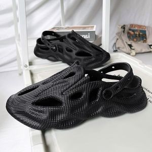 Slippels zomer mannen comfortabel platform buiten sandalen verstopt strand flip flops mannelijke indoor home dia's badkamer schoenen 230412