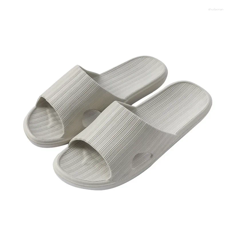 Slippers T149 Heren Sandalen Voor Heren Zomer Indoor Huis Huishouden Badkamer Bad Antislip Dikke Zolen Dames