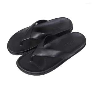 Slippers Unisexe Summer Men de tongs Sandales de plage de haute qualité