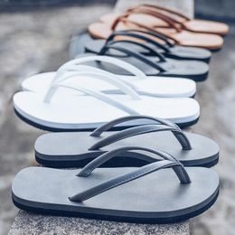 Zapatillas Unisex mujer hombre amante verano al aire libre playa comodidad Casual Tanga plana antideslizante chanclas zapatilla