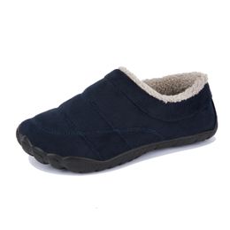 Pantoufles hiver hommes bottes plus velours chaud maison travail chaussures décontractées chaussures antidérapantes mâle respirant baskets grande taille 49 50 231110