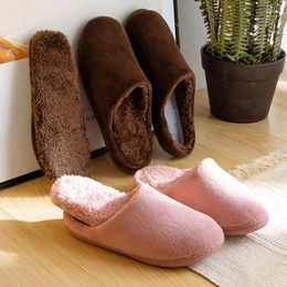 Pantoufles hiver hommes chaussures int￩rieures baskets d￩contract￩es pour la maison coton pantoufle terlik moelleuse moelleuse amovible int￩rieure amovible