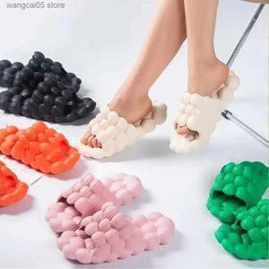 Slippers Vrouwen Bubble Slides Grappig Massage Spa Slippers Zomer Schoenen Kussen Slippers Zacht EVA Open Teen Unisex Relief Slides Voor Mannen T240110