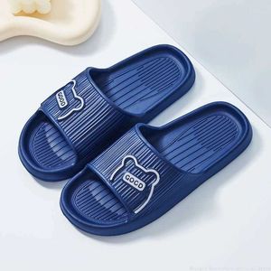 Slippers Vrouwen Heren Indoor Bad Dikke Platform Antislip Thuis Zomer Kat Cartoon Slippers Strand Sandalen Dames Shoes01BEZS H240322