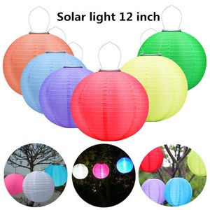 Sloar lumières IP55 lanterne lanterne chinoise lustres d'arbre extérieur lampe de balcon lumières colorées lampes de lanterne lumière LED