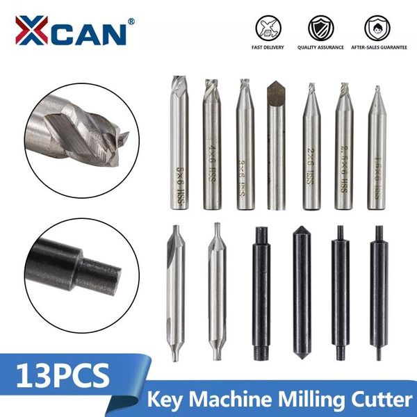 SlotenmakerBenoDigdEden Xcan Key Cutter 13pc T101 Clé Machine de coupe Pièce de machine à clés verticale Guide de la machine Pin de frais