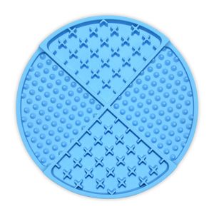 Tapis de léchage pour chien à alimentation lente Tapis à lécher pour chien pour la réduction de l'anxiété et de l'ennui Jouets interactifs pour animaux de compagnie et tapis de puzzle antidérapants pour animaux de compagnie Alimentation plus lente Accouplement parfait J04