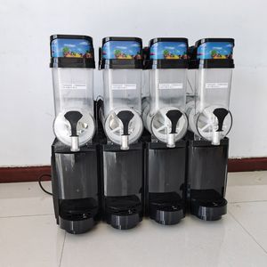 Machine à Slush équipement de boisson froide à cylindre simple et double, machine à smoothie, machine de fonte de neige à trois cylindres commerciale 220V 110V