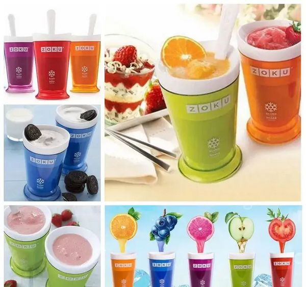 Slush Shake Maker L'authentique crème glacée maison outils coupe de crème glacée coupe créative DHL gratuit C0601TT07