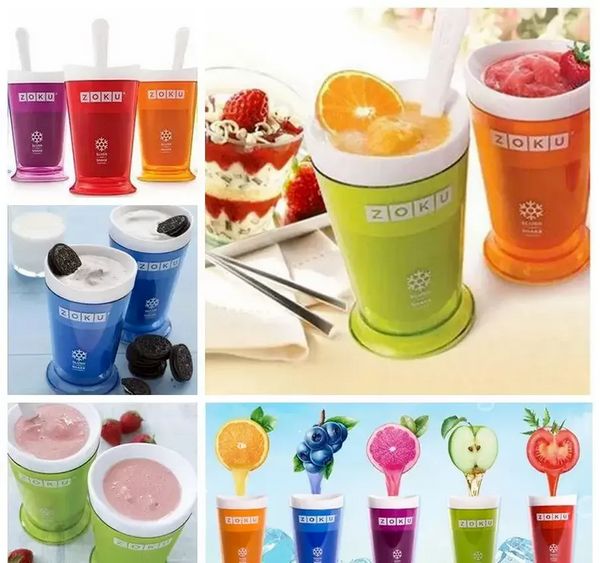 Slush Shake Maker Las auténticas herramientas para helados hechas en casa taza para helado taza creativa sin DHL B0602N07