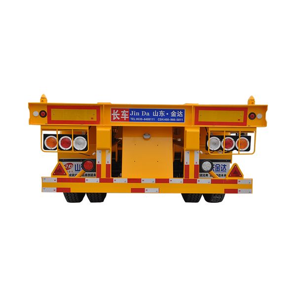 Camion de grandes pièces automobiles de véhicule de transport de conteneur de cadre de SLY9381TJZD