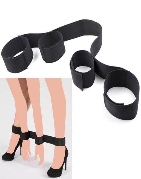 SM Bondage Bdsm menottes jeu de sexe pour les femmes fétiche retenue menottes simples sangle Sexy Sm jambe écarteur barre flic Police Cosplay 07374887