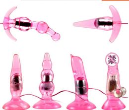 SM vibration plug anal queue produits féminins cour arrière appareil de tonification du sexe anal sortir porter alésoir anal chrysanthème