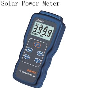 Freeshipping SM06 Zonne-energie Meter, Licht Intensiteit Meetrading Tester Glass Light Strength Tester