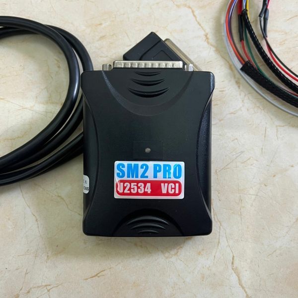 SM2 PRO J2534 VCI le plus récent V2.21.22 Pcm ECU programmeur banc outil de lecture et d'écriture