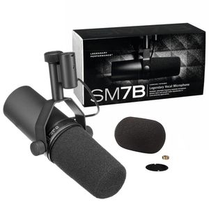 SM7B micrófono profesional micrófonos vocales de micrófonos para la transmisión de podcasting de grabación