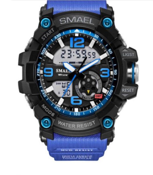 SMAEL Ejército Green Sport Watch Men Reloj Wots Watch Montre Homme 1617 Relogio Masculino Masculino Relojes Digital Man Masculino 9202965