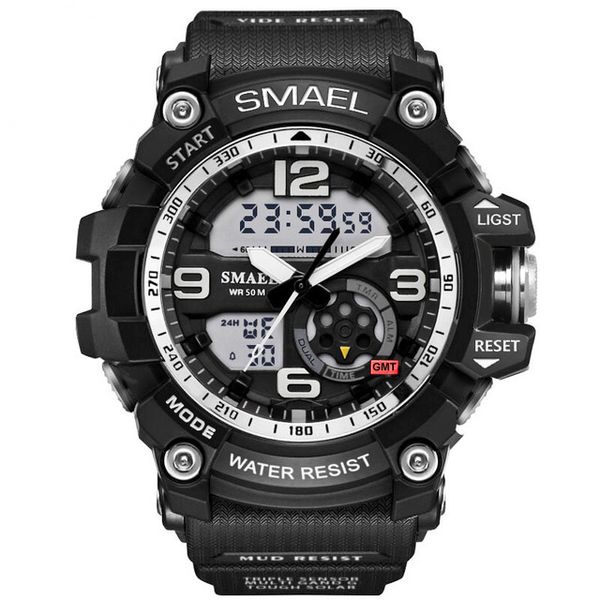Marque de mode LED montre numérique hommes étanche Sprot montre-bracelet horloges mouvement à Quartz décontracté montres militaires Relogio Masculino