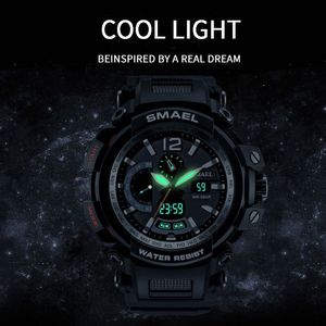 SMAEL Merk Mannen Horloges Klok Mannen Militaire Leger Sport LED Digitale Horloge Alarm Datum 1702 relogio masculino esportivo militar n2097