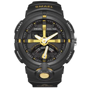 Smael marque montre hommes mode décontracté électronique montres-bracelets horloge affichage numérique Sports de plein air montres 16372662