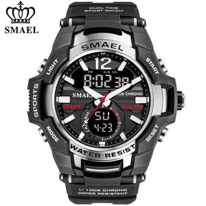 SMAEL hommes montres mode Sport Super Cool Quartz LED montre numérique 50M étanche montre-bracelet hommes horloge Relogio Masculino 2241s