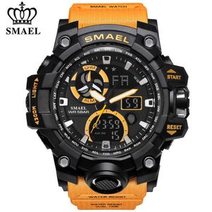 Smael Sport Horloges Waterdicht Topmerk Luxe Sport Horloge Wekker voor Mannelijke Digitale Horloges Horloge Militaire Army Horloge G1022