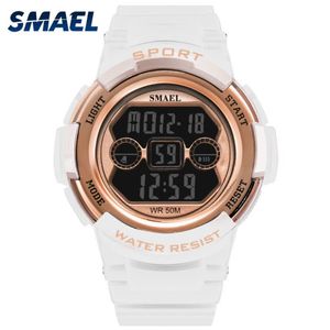 SMAEL montres numérique Sport femmes mode montre-bracelet pour filles montre numérique cadeaux pour filles 1632B montre de Sport étanche S911949