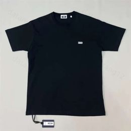 Petite marque à la mode Kith T-shirt décontracté surdimensionné avec imprimé de cou rond d'été pour hommes et femmes, couple à manches courtes 159
