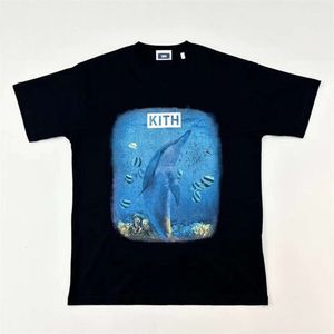 Petite marque à la mode Kith T-shirt décontracté surdimension