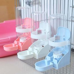 Benodigdheden voor kleine dieren 2023 Plastic Hamster Drinker Waterfles Dispenser Feeder Hangende Hond Cavia Eekhoorn Konijn Drinken 230920