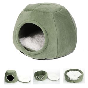 Suministros para animales pequeños, cobayas, cama para dormir, hámster, erizo, nido de invierno, jaula cálida para mascotas, casa cueva, gato, perro 230701