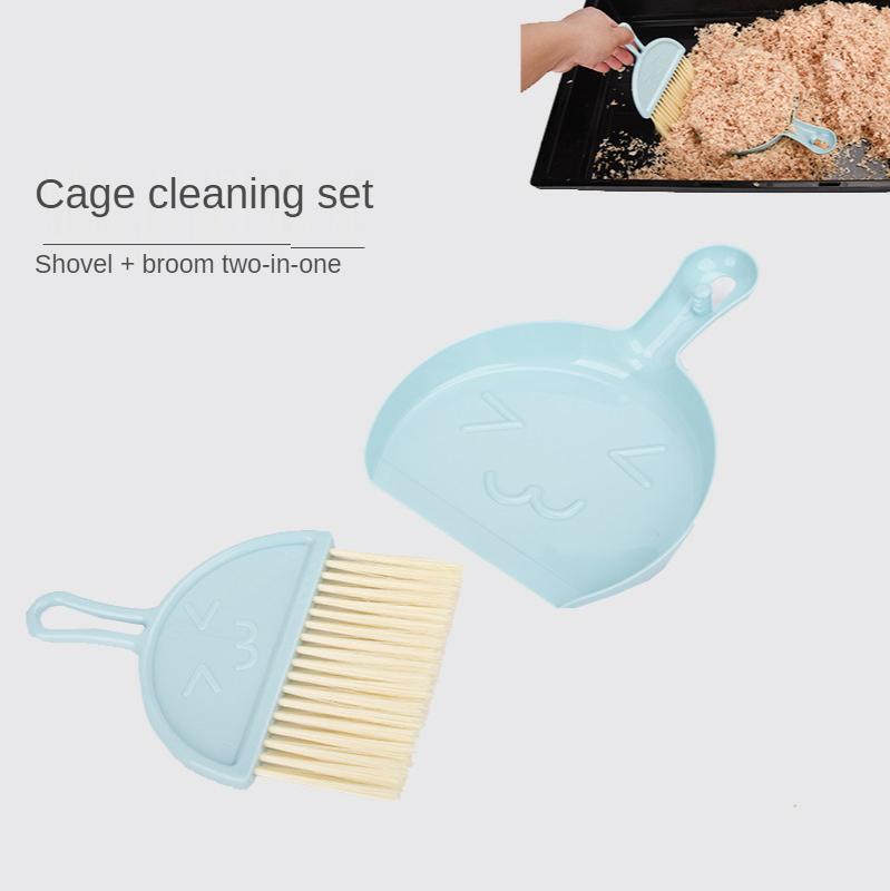 Small Animal Supplies Hamster Cage Cleaning Tool Birdcage Sawdust Bedding Kit Accessories Animals Set