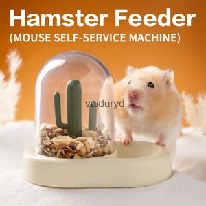 Benodigdheden voor kleine dieren Voedseldispenser voor hamsters Automatische voerbak voor cavia's Voerbak Konijn Egel Eekhoorn Voedermachine Kleine dierenbenodigdhedenvaiduryd