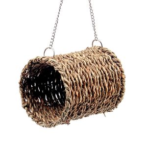 Fournitures pour petits animaux Hamster Tunnel lit coussin sucre planeur escalade échelle Cage aire de jeux jouets à mâcher oiseau rat habitat abri cachette repos jouer jouet 20220528 D3