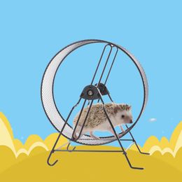 Suministros de animales pequeños Metal Silent Running Wheel 25cm32cm Hedgehog Squirrel y otras ruedas de mascotas se pueden usar en las jaulas 230816