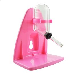 Kleine dierbenodigdheden muis hamster vacuüm drinker 60 ml opknoping kooi drinkwater fles huisdier gebruiksvoorwerpen accessoires