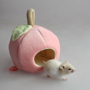 Klein Dier Levert Winddicht Hamster Hideout Huis Kooi Apple Shaped Sugar Glider Bed Rat Hangmat Toy Nest