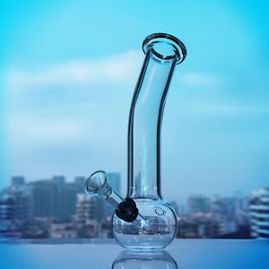 Kleine Bong Heady Glass Dab Rigs Hookahs Shisha Downstem Perc Smoking Pipe Glass Water Pijpen Bubbler met 14 mm kom