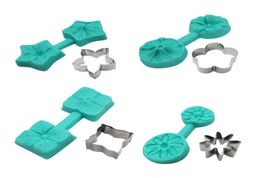 Kleine Strikjes Taart Siliconen Mal Fondant Taart Decoreren Gereedschappen Cookie Cutter Verjaardag Bruidstaart Decoraties Party Supply3029176