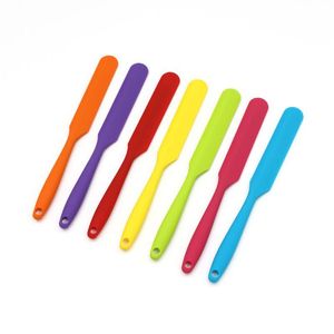 Petit gâteau crème beurre spatule mélange pâte grattoir cuillère brosse Silicone cuisson outil de cuisson Khwhb