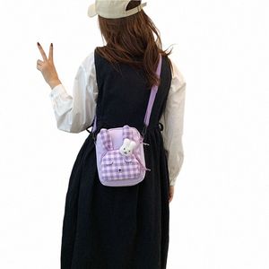 Petit sac en toile pour femmes 2022 automne nouveau coréen Fi Mobile Phe sac Antique sentiment belle étudiant Menger sac V2fJ #