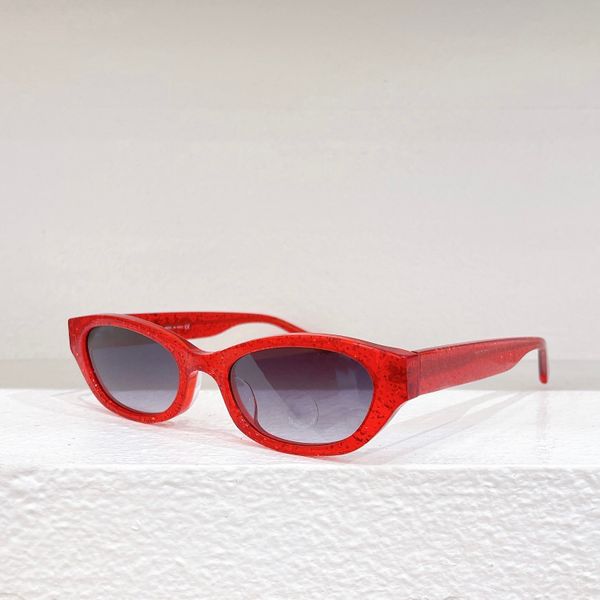 Small Red Cat Eye Lunettes de soleil Sinde Femmes Designer Lunettes de soleil Nides Sunnies Gafas de Sol UV400 Eyewear avec boîte