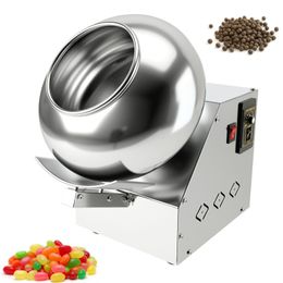 Kleine chocolade suiker coating machine voedsel coater machine snoep coating polijstmachine