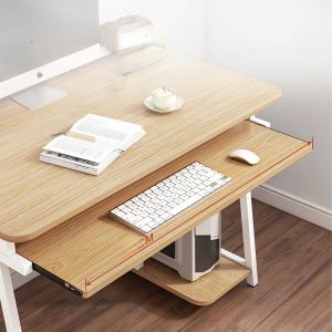 Small Computer Desk pour petits espaces, table d'écriture moderne de 33,5 