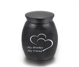 Petite crémation KeepSake Urns for Human Ashes Mini Crémation Urn Funeral Urns for Ashes Cremation Funeral Urnmy Frère My Friend6456518