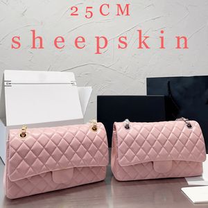 Petit sac à bandoulière sac à main de luxe sacs à main de luxe sac à main rouge sac rose portefeuille de mode femmes sacs de soirée en cuir véritable avec sac à poussière sac à main en chaîne d'or et d'argent