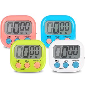 Kleine digitale keuken timer magnetische rug voor kookstudie werkoefening training buitenactiviteiten xbjk2205